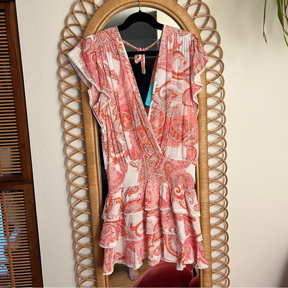 NWT Melissa Odabash Jess Dress in Duchess, size L